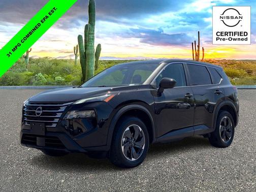 Super Black 2025 Nissan Rogue SV