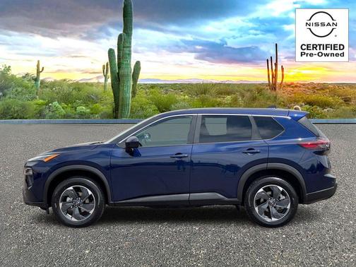 Deep Ocean Blue Pearl 2025 Nissan Rogue SV