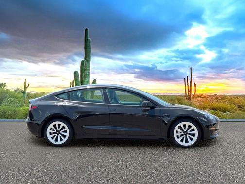 Solid Black 2023 Tesla Model 3 Standard Range