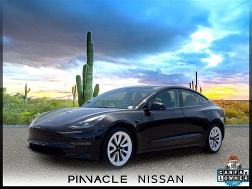 Solid Black 2023 Tesla Model 3 Standard Range