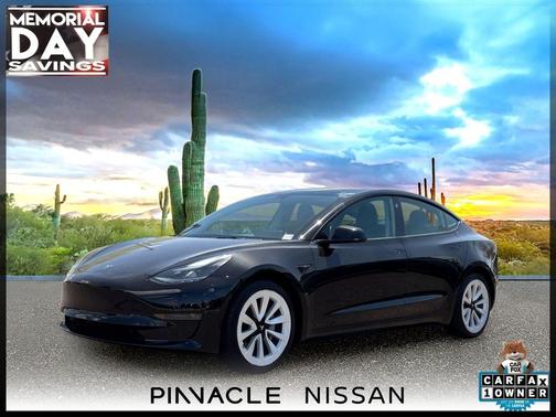Solid Black 2023 Tesla Model 3 Standard Range
