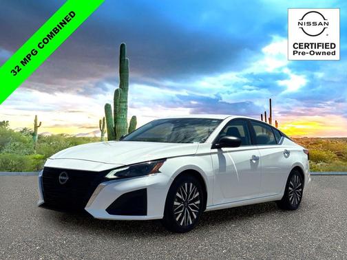 Glacier White 2025 Nissan Altima 2.5 SV