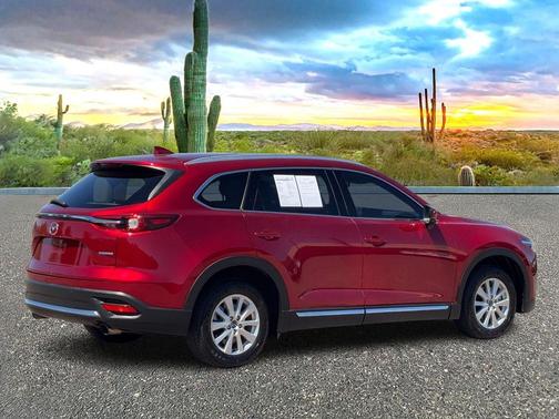 Soul Red Crystal Metallic 2021 Mazda CX-9 Signature