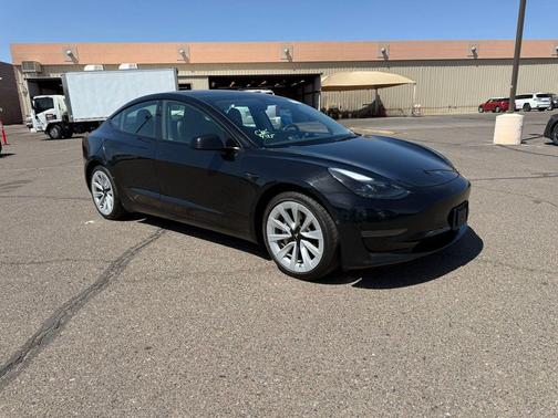 Solid Black 2022 Tesla Model 3 Standard Range