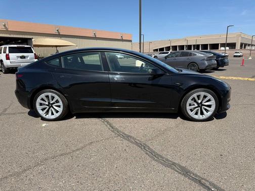 Solid Black 2022 Tesla Model 3 Standard Range