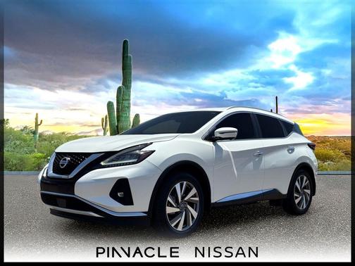 Pearl White Tricoat 2020 Nissan Murano SL FWD