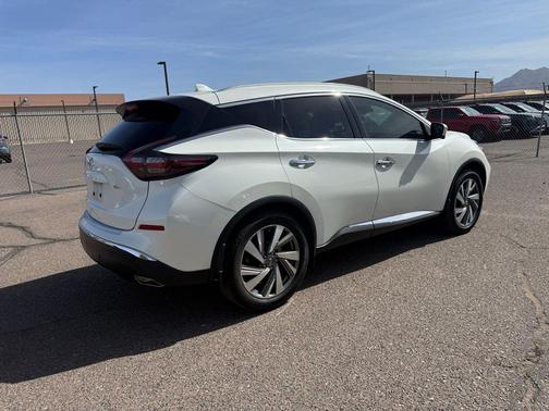 Pearl White Tricoat 2020 Nissan Murano SL FWD