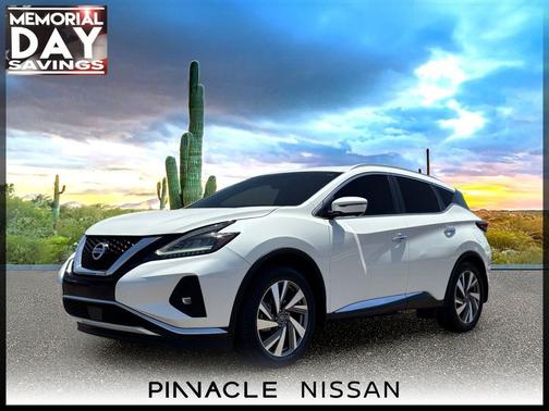 Pearl White Tricoat 2020 Nissan Murano SL FWD