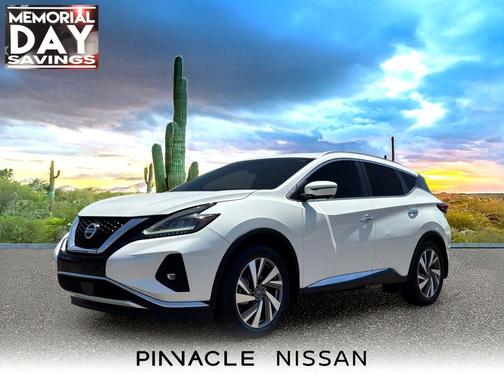Pearl White Tricoat 2020 Nissan Murano SL FWD