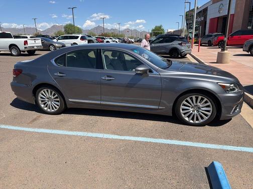 Nebula Gray Pearl 2013 Lexus LS 460 Base