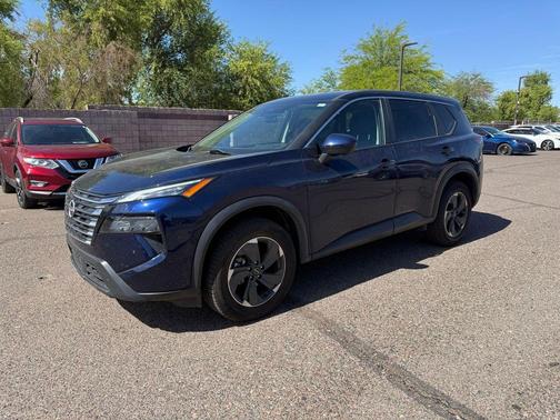 Deep Ocean Blue Pearl 2024 Nissan Rogue SV