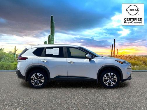 Brilliant Silver 2023 Nissan Rogue SV