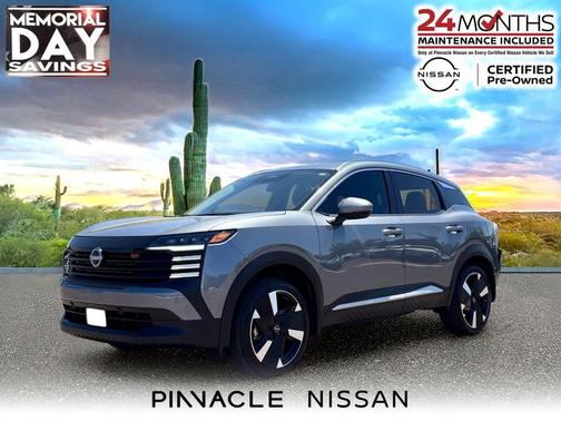 Gun Metallic 2025 Nissan Kicks SR