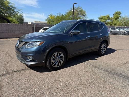 Arctic Blue 2015 Nissan Rogue SL