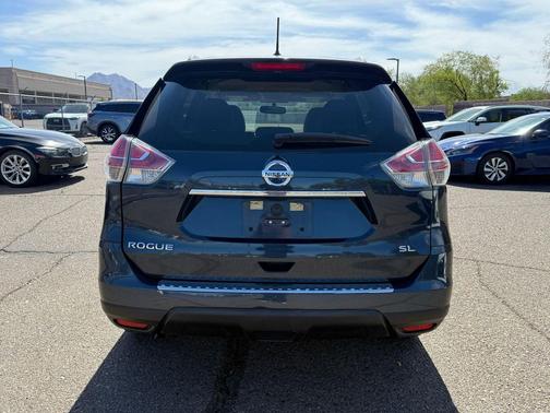 Arctic Blue 2015 Nissan Rogue SL