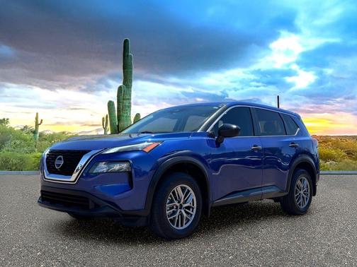 Caspian Blue 2021 Nissan Rogue S