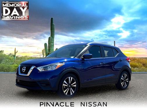 Deep Blue Pearl 2018 Nissan Kicks SV