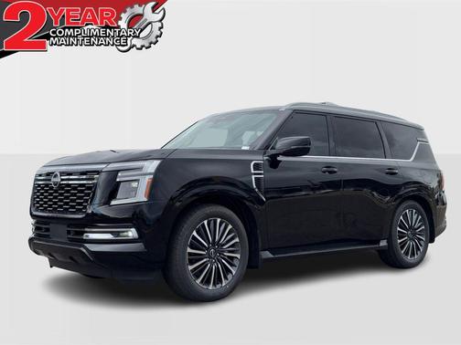 Super Black 2026 Nissan Armada Platinum Reserve