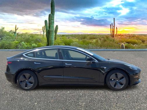 Solid Black 2018 Tesla Model 3 Long Range
