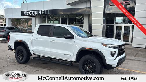 Summit White 2026 GMC Canyon Elevation Truck