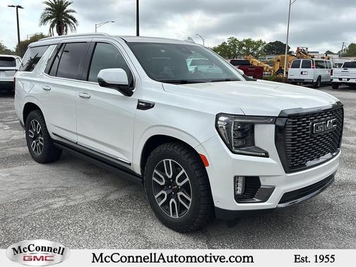 White Frost Tricoat 2023 GMC Yukon Denali Ultimate