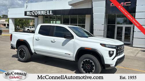 Summit White 2026 GMC Canyon AT4