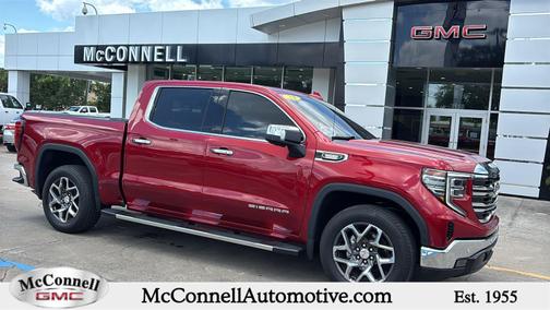 Volcanic Red Tintcoat 2024 GMC Sierra 1500 SLT