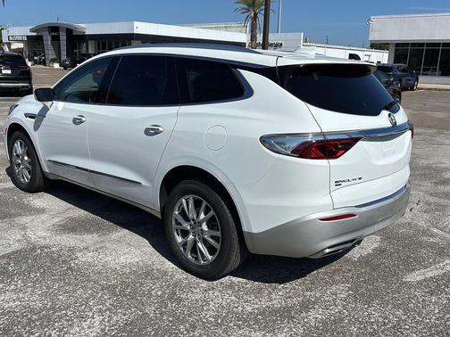 Summit White 2023 Buick Enclave Essence AWD