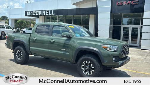 Army Green 2021 Toyota Tacoma TRD Off-Road