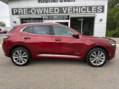 Cinnabar Metallic 2023 Buick Envision Avenir AWD