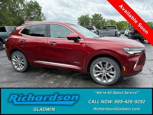 Cinnabar Metallic 2023 Buick Envision Avenir AWD