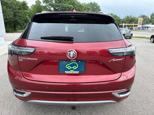 Cinnabar Metallic 2023 Buick Envision Avenir AWD