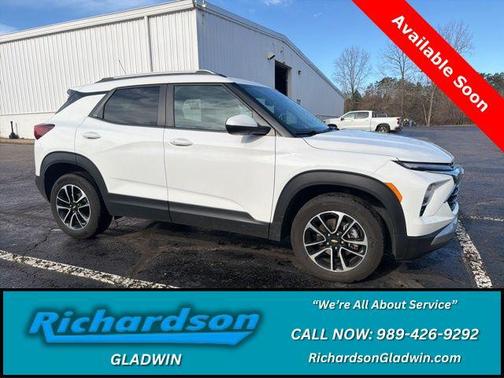 Summit White 2025 Chevrolet Trailblazer LT