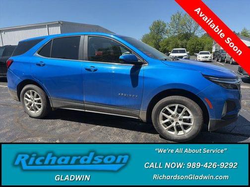 Blue 2024 Chevrolet Equinox 1LT