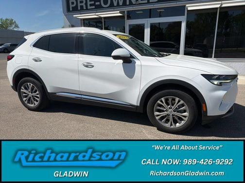 Summit White 2023 Buick Envision Preferred FWD