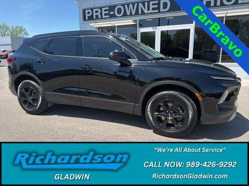 Black 2024 Chevrolet Blazer 2LT