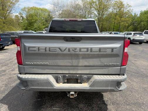 Satin Steel Metallic 2021 Chevrolet Silverado 1500 Custom