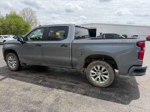 Satin Steel Metallic 2021 Chevrolet Silverado 1500 Custom