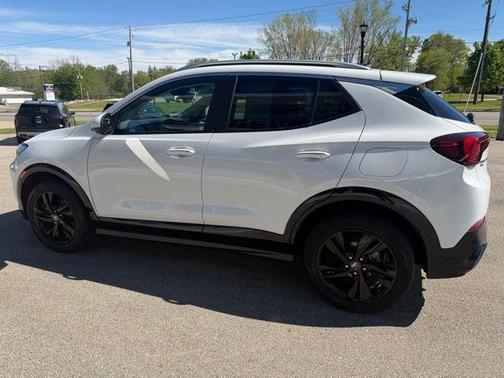 Summit White 2024 Buick Encore GX Sport Touring