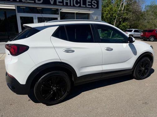 Summit White 2024 Buick Encore GX Sport Touring