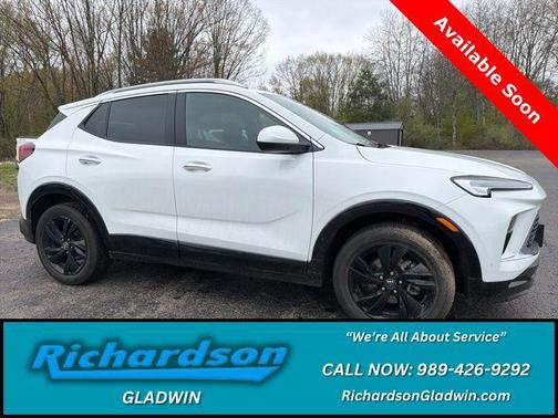 Summit White 2024 Buick Encore GX Sport Touring