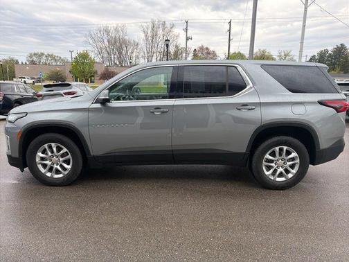 Sterling Gray Metallic 2023 Chevrolet Traverse LS