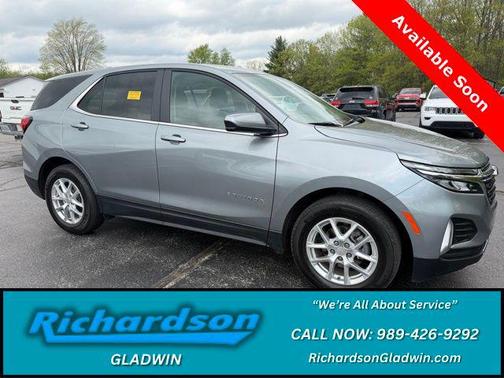 Sterling Gray Metallic 2024 Chevrolet Equinox 1LT