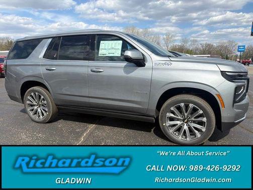 Sterling Gray Metallic 2026 Chevrolet Tahoe 4WD High Country