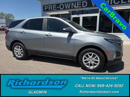 Sterling Gray Metallic 2024 Chevrolet Equinox 1LT