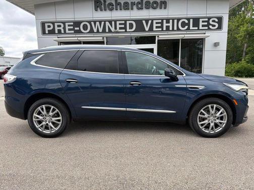 Emperor Blue Metallic 2023 Buick Enclave Essence AWD