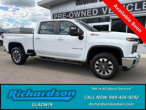 Summit White 2024 Chevrolet Silverado 2500 LT