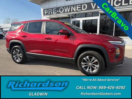 Radiant Red Tintcoat 2025 Chevrolet Equinox 1LT