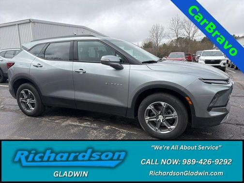 Sterling Gray Metallic 2024 Chevrolet Blazer 3LT