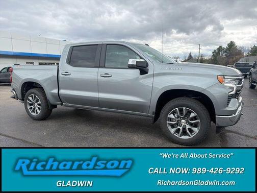 Sterling Gray Metallic 2026 Chevrolet Silverado 1500 LT